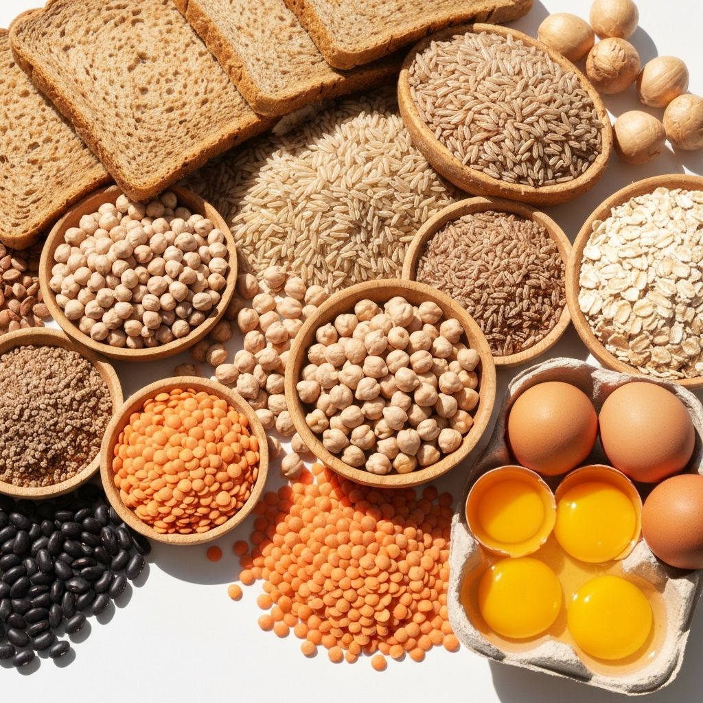 Produkty bogate w witaminy B